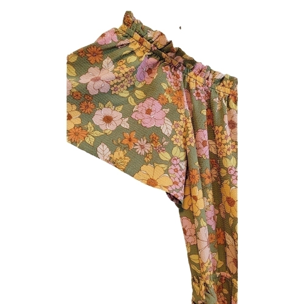 Monteu los Angeles Floral Maxi Dress small - Picture 5 of 13